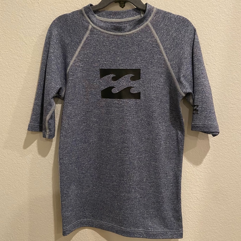 Billabong Kids' Rashguard - All Day Unity Short Sleeve, size 10